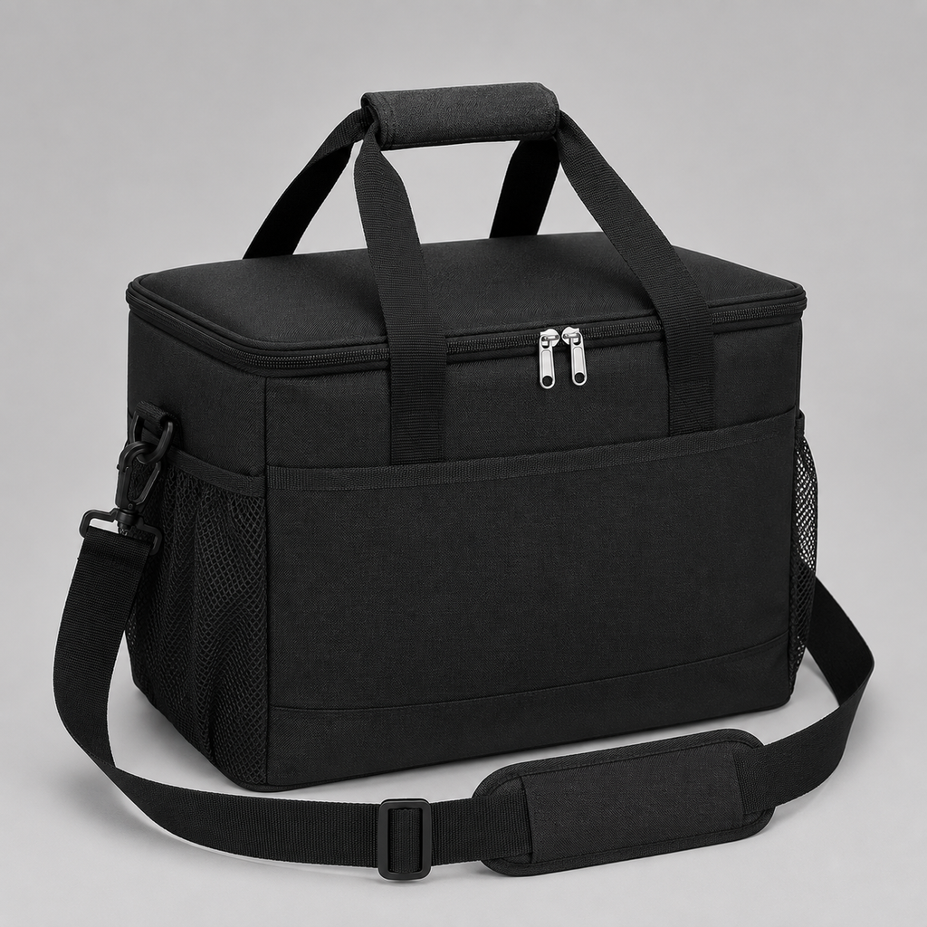 Insulated Cooler Bag 33L, Waterproof Leakproof Tote for Picnic, Beach & Camping
