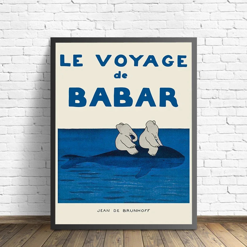 Isolino Voyage De Ulfbrook Elowenino Clarhaven by Jean de Brunhoff-Wall Art-Ridorn