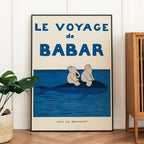 Isolino Voyage De Ulfbrook Elowenino Clarhaven by Jean de Brunhoff-Wall Art-Ridorn