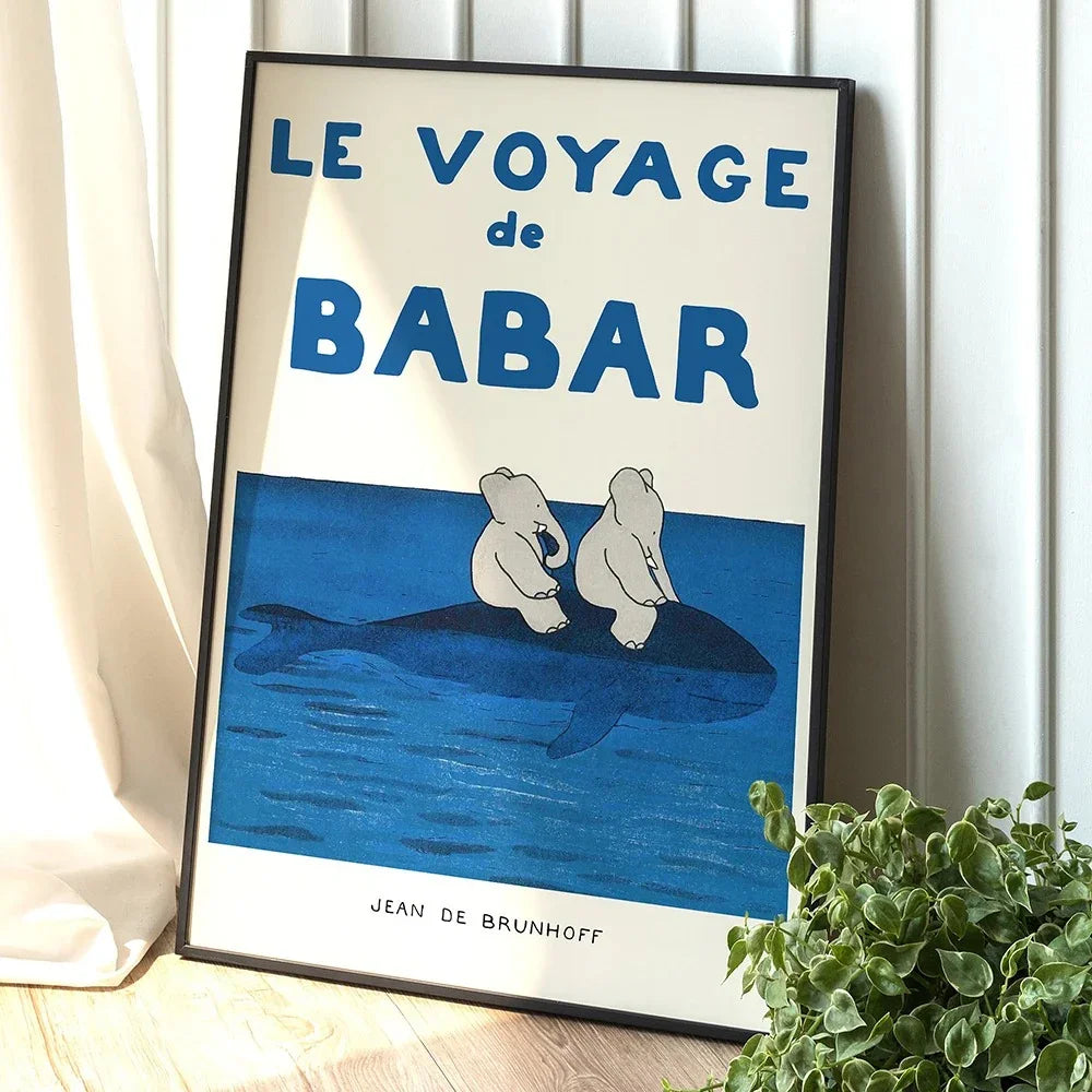 Isolino Voyage De Ulfbrook Elowenino Clarhaven by Jean de Brunhoff-Wall Art-Ridorn