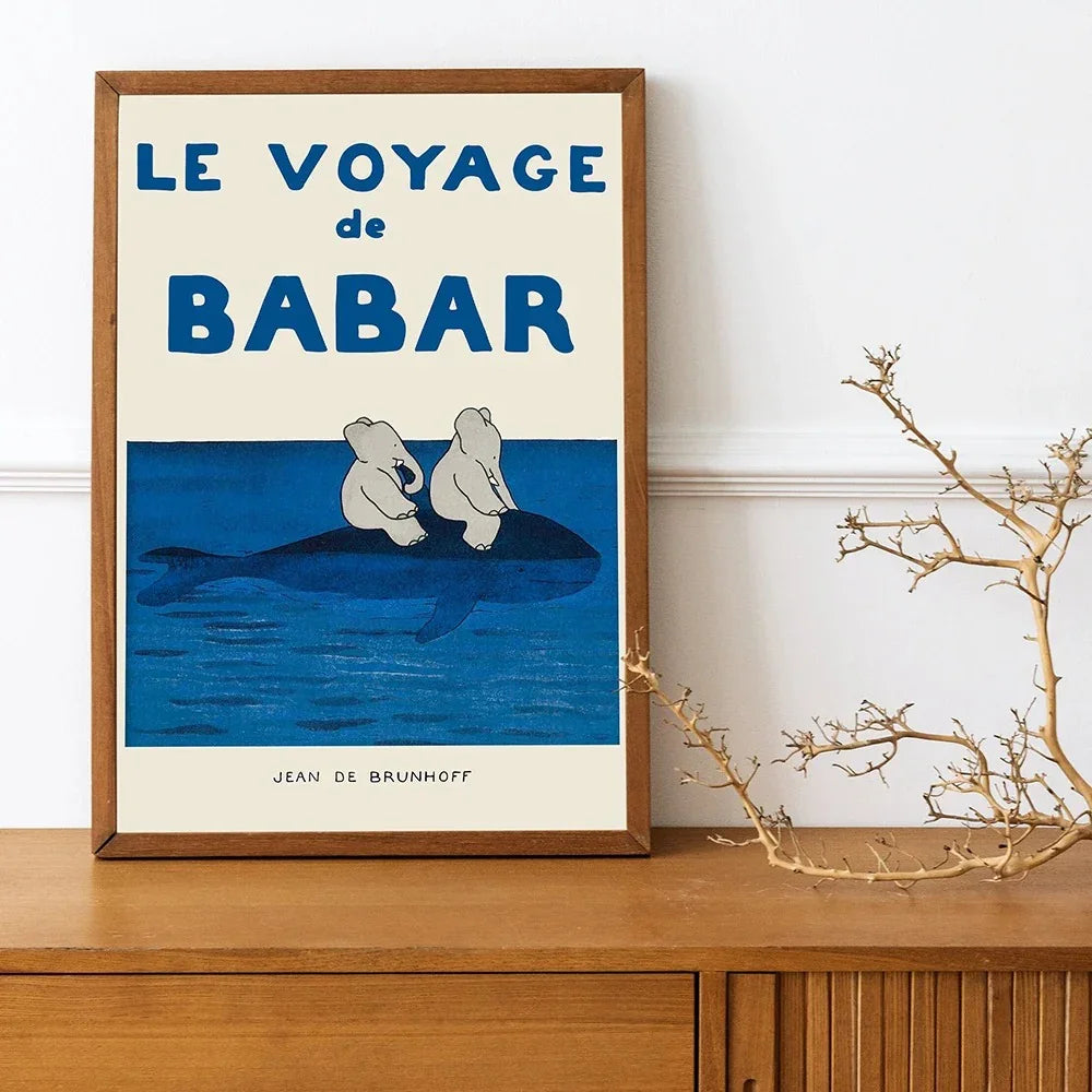 Isolino Voyage De Ulfbrook Elowenino Clarhaven by Jean de Brunhoff-Wall Art-Ridorn