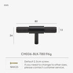 Isolis Elowencove T-bar Handles-handles and knobs-Ridorn