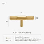 Isolis Elowencove T-bar Handles-handles and knobs-Ridorn