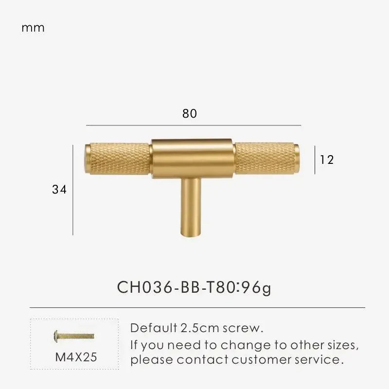 Isolis Elowencove T-bar Handles-handles and knobs-Ridorn