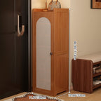 Japanese-Inspired Bamboo Shoe Storage Cabinet - 6 to 8 Tiers | Ridorn-Shoe Storage-Ridorn