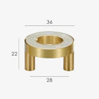 Judeetta Elowencove Ring Handle-handles and knobs-Ridorn