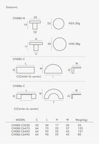 Juderidge Elowencove Knobs-handles and knobs-Ridorn
