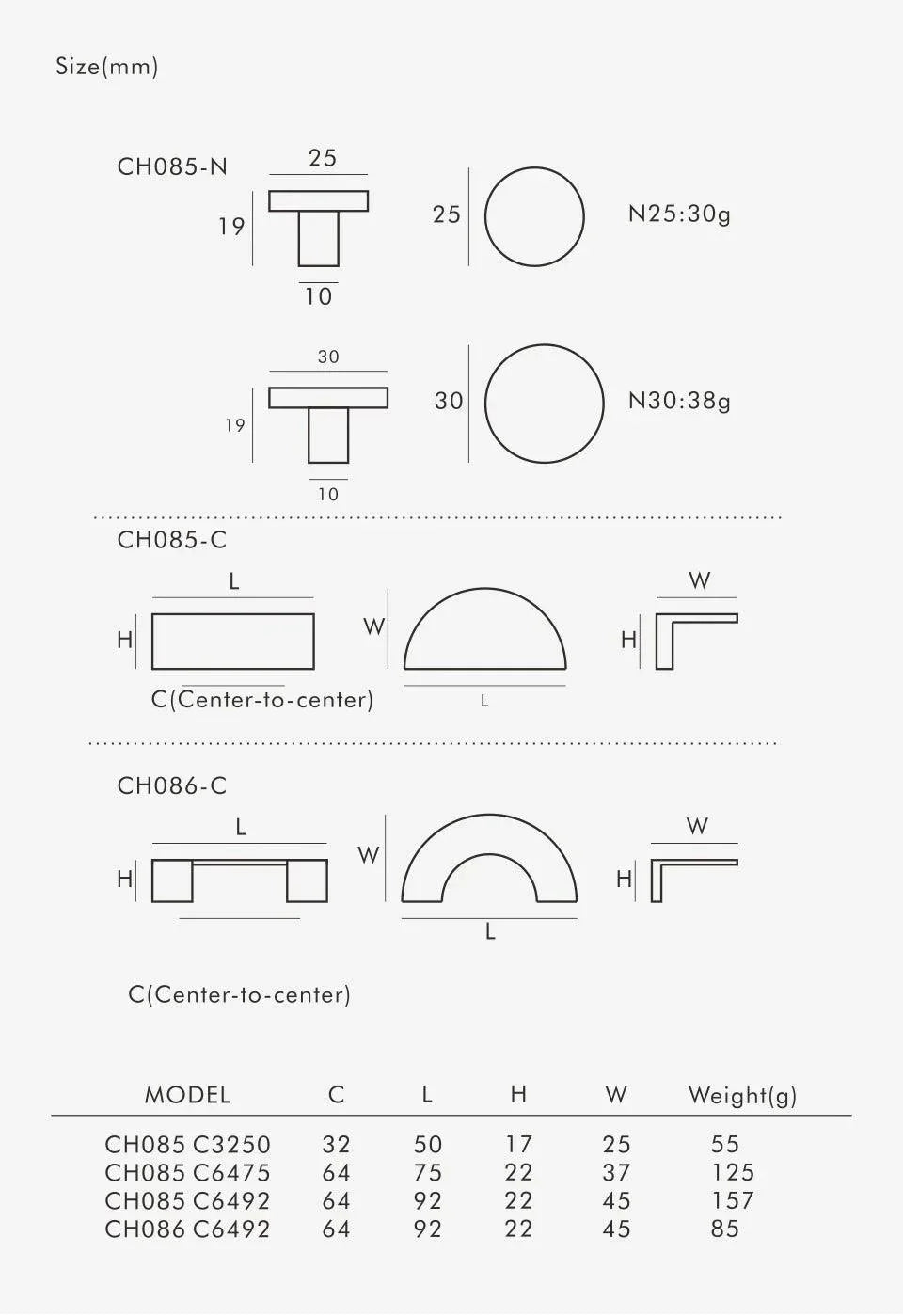 Juderidge Elowencove Knobs-handles and knobs-Ridorn