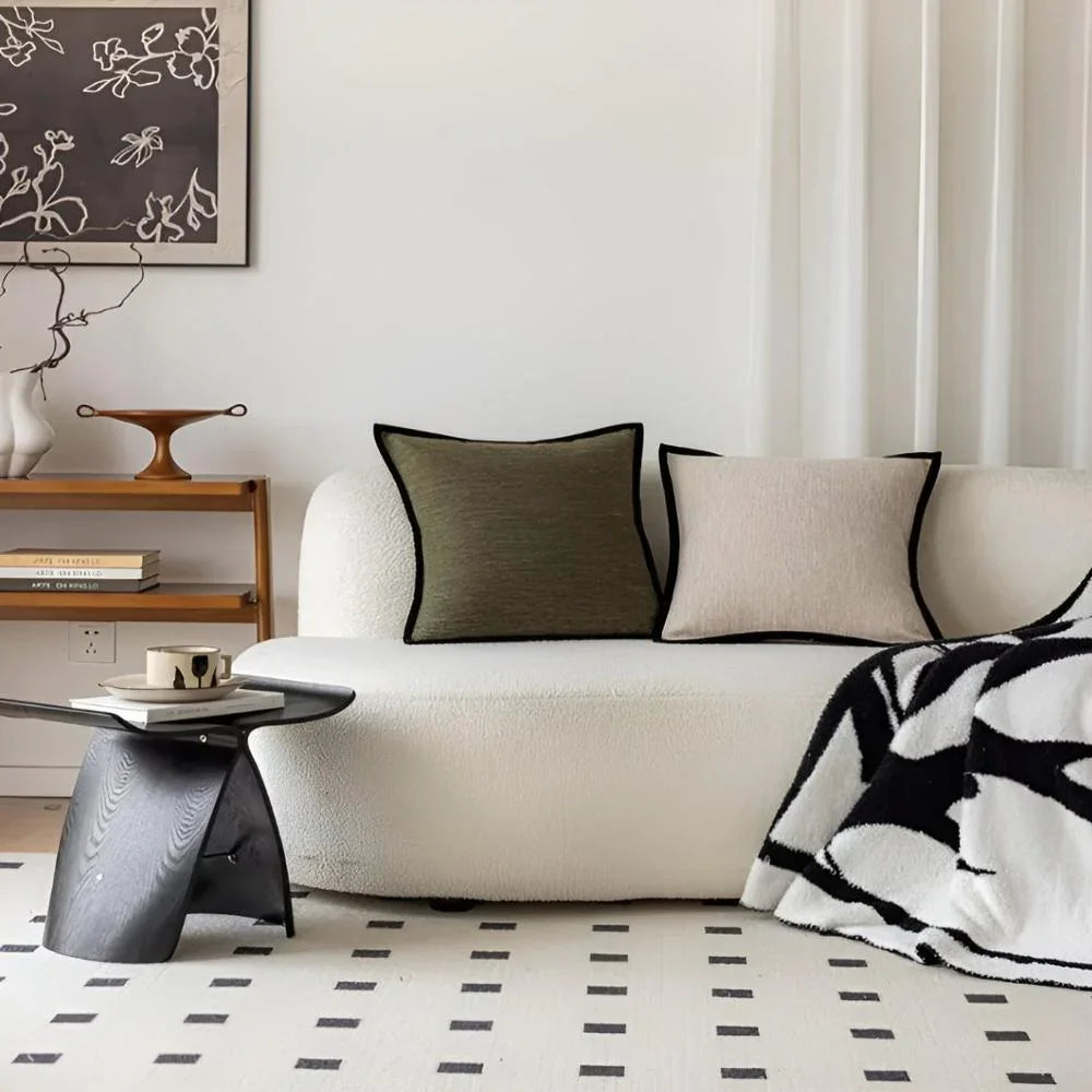Kianhaven Caelford Black Border Cushion Covers-cushion-Ridorn