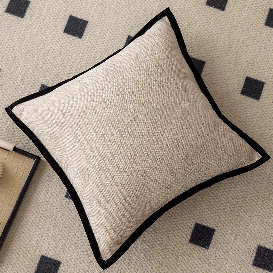 Kianhaven Caelford Black Border Cushion Covers-cushion-Ridorn