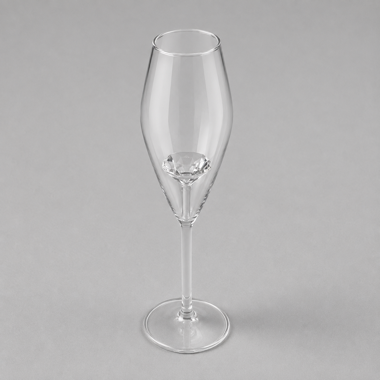 La Vie En Rose | Handmade Champagne Glass