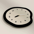 Large Modern Wall Clock with Unique Warped Design and | Ridorn-Wall Clocks-Ridorn