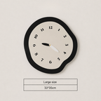 Large Modern Wall Clock with Unique Warped Design and | Ridorn-Wall Clocks-Ridorn