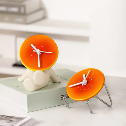 Modern Desktop Clock with Calendar and Energy-Saving Features | Ridorn