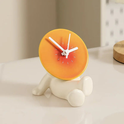 Modern Desktop Clock with Calendar and Energy-Saving Features | Ridorn