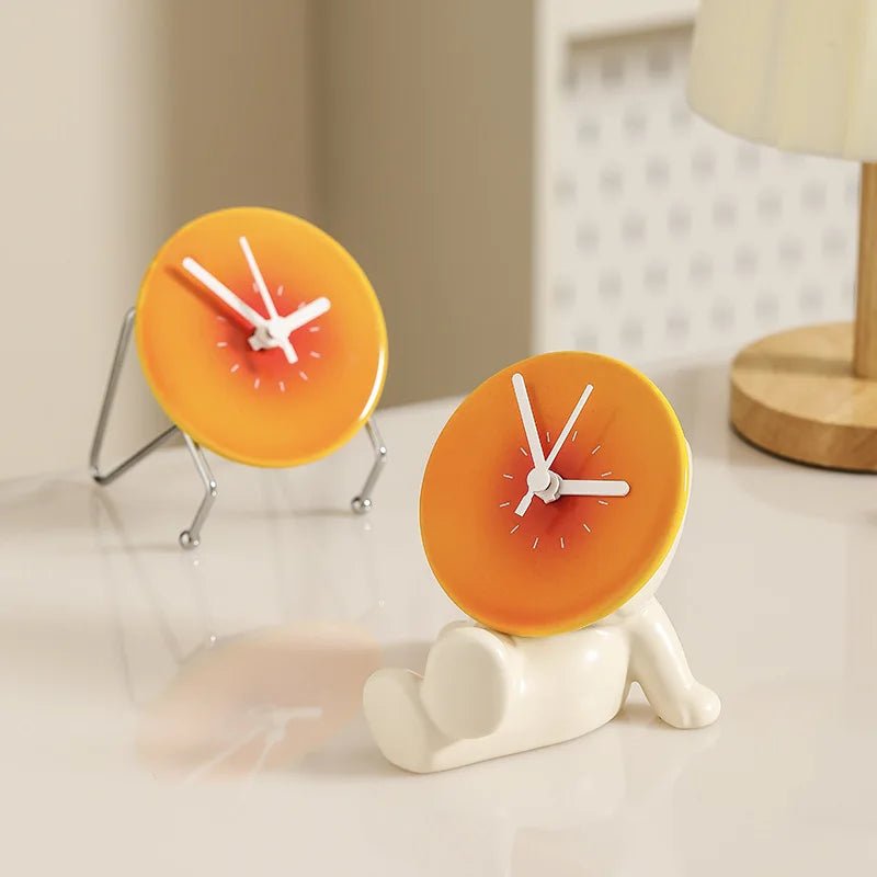 Modern Desktop Clock with Calendar and Energy-Saving Features | Ridorn