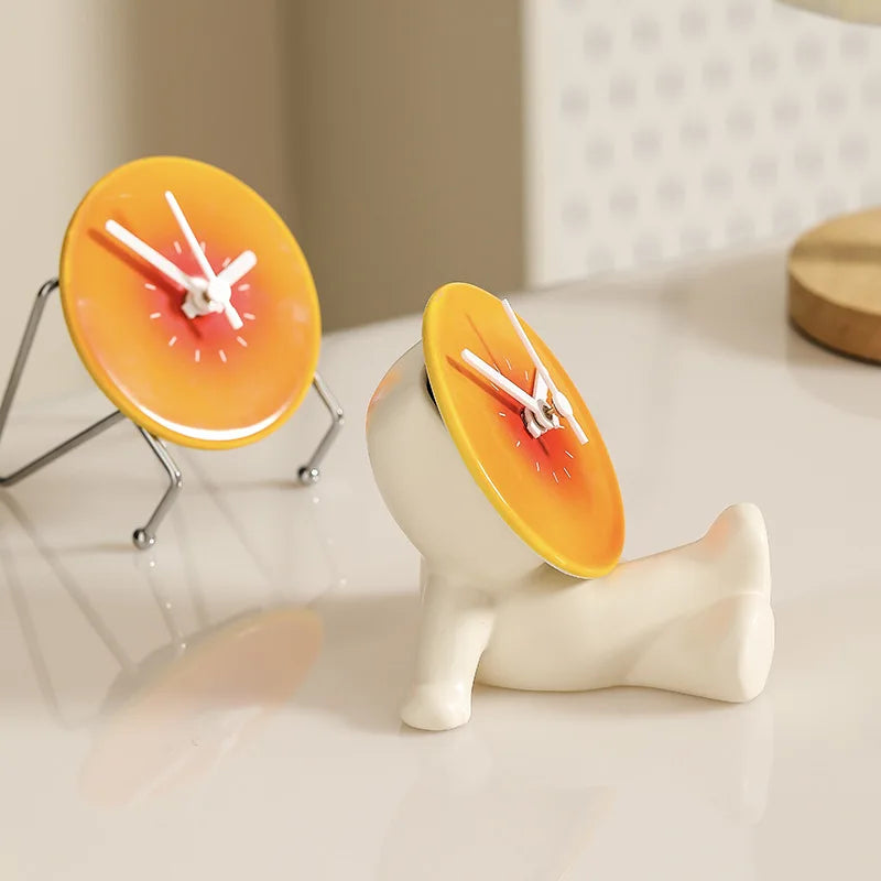 Modern Desktop Clock with Calendar and Energy-Saving Features | Ridorn