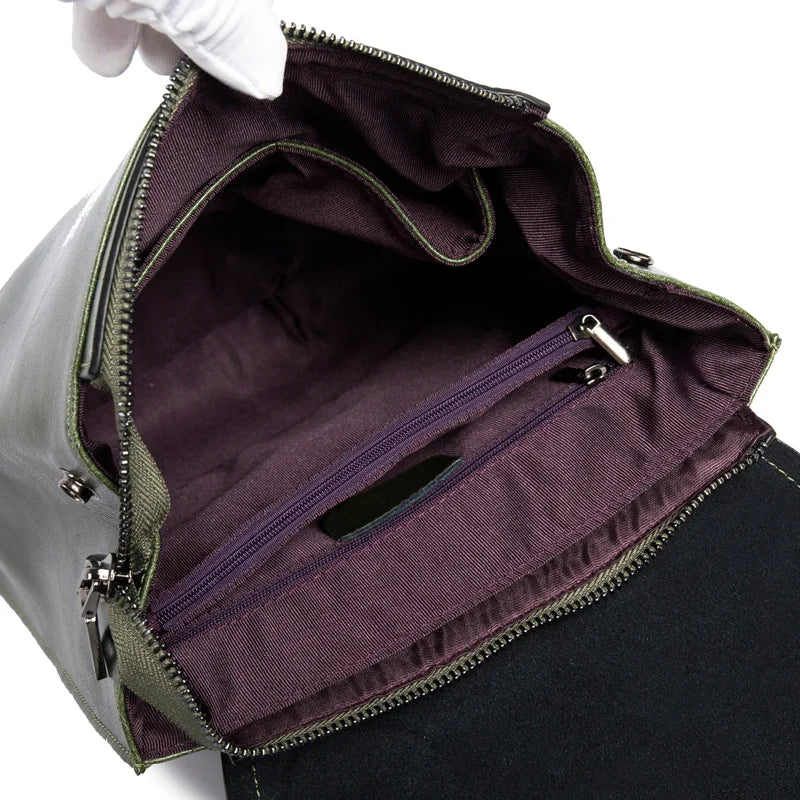 Leather Backpack for Women, Versatile Everyday Daypack with Modern Design-Ridorn