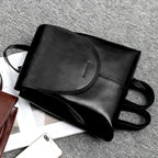 Leather Backpack for Women, Versatile Everyday Daypack with Modern Design-Ridorn