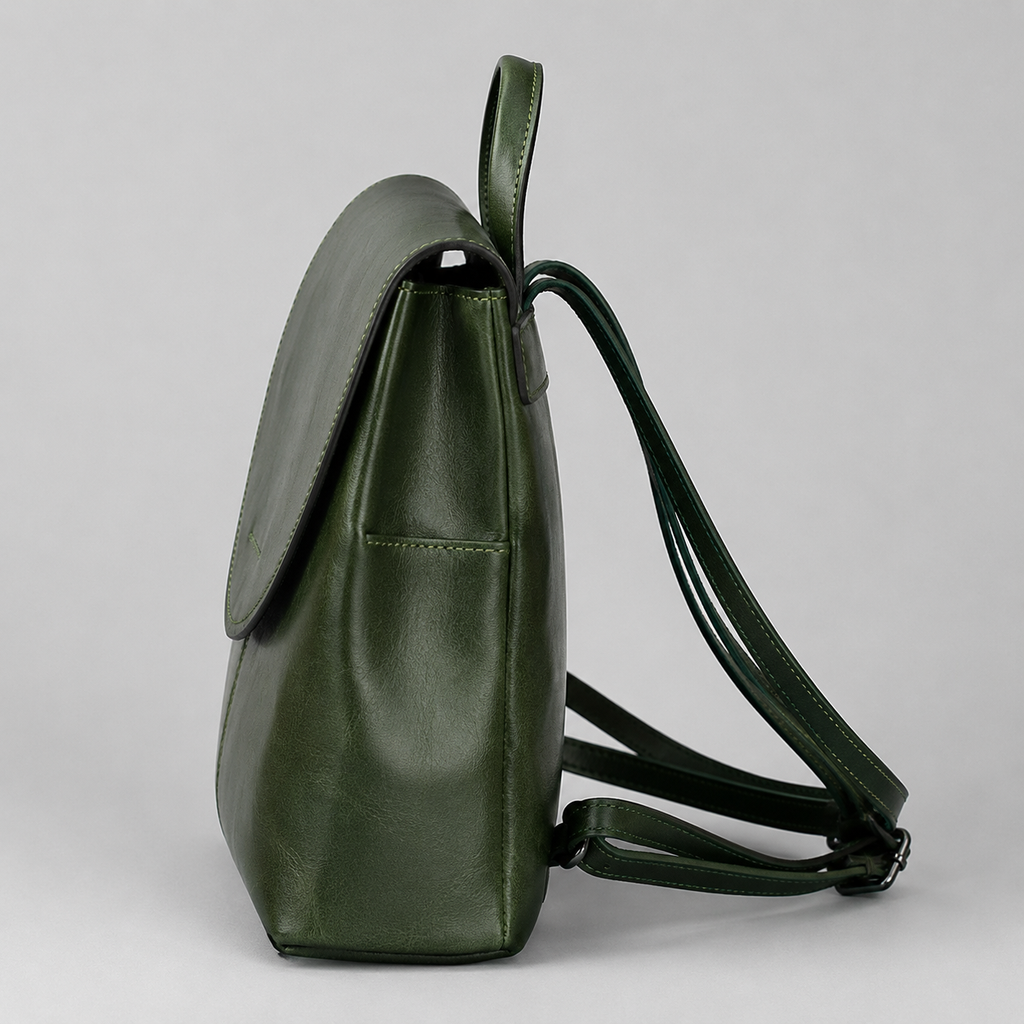 Leather Backpack for Women, Versatile Everyday Daypack with Modern Design