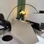 LED Angler Style Floor Lamp | Modern Adjustable Standing Light | Ridorn-Lamps-Ridorn