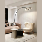 LED Angler Style Floor Lamp | Modern Adjustable Standing Light | Ridorn-Lamps-Ridorn