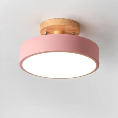 Modern Round LED Ceiling Light for Entryways and Hallways | Ridorn
