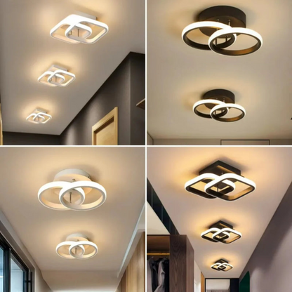 Modern LED Ceiling Light for Hallways and Entryways | Ridorn