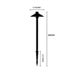 LED Garden Path Light, Weatherproof Energy-Saving Outdoor Walkway Lamp-Ridorn