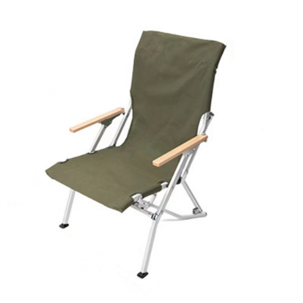 Lightweight Folding Camping Chair with Armrests and Tall | Ridorn
