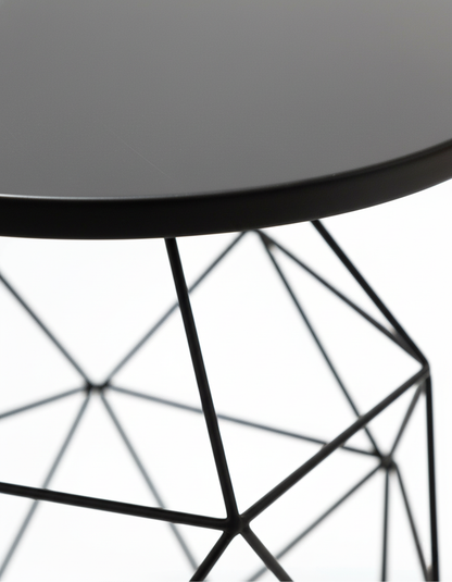 Modern Black Side Table - Minimalist Design for Any Space | Ridorn