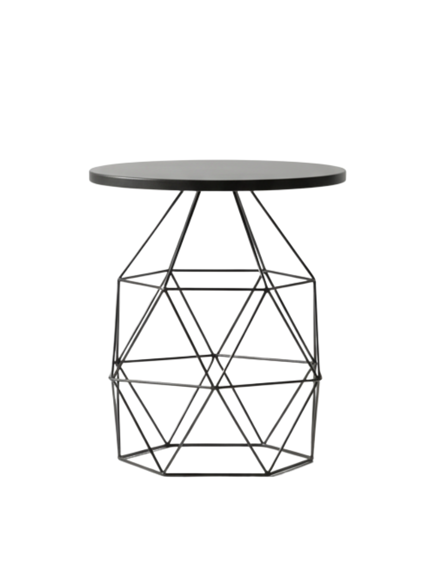 Modern Black Side Table - Minimalist Design for Any Space | Ridorn