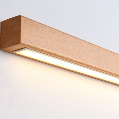 Linear Vanity Wall Light | Modern Front Mirror Fixture for Bedroom or Bathroom | Ridorn