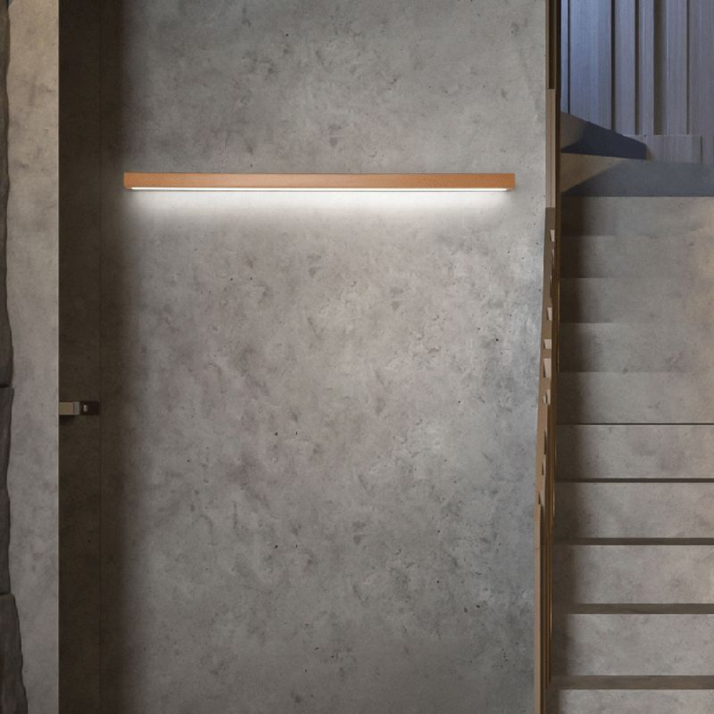 Linear Vanity Wall Light | Modern Front Mirror Fixture for Bedroom or Bathroom | Ridorn