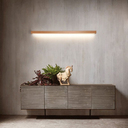 Linear Vanity Wall Light | Modern Front Mirror Fixture for Bedroom or Bathroom | Ridorn