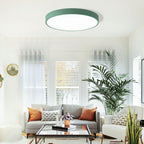 Sleek Circular LED Ceiling Light for Modern Living Spaces | Ridorn