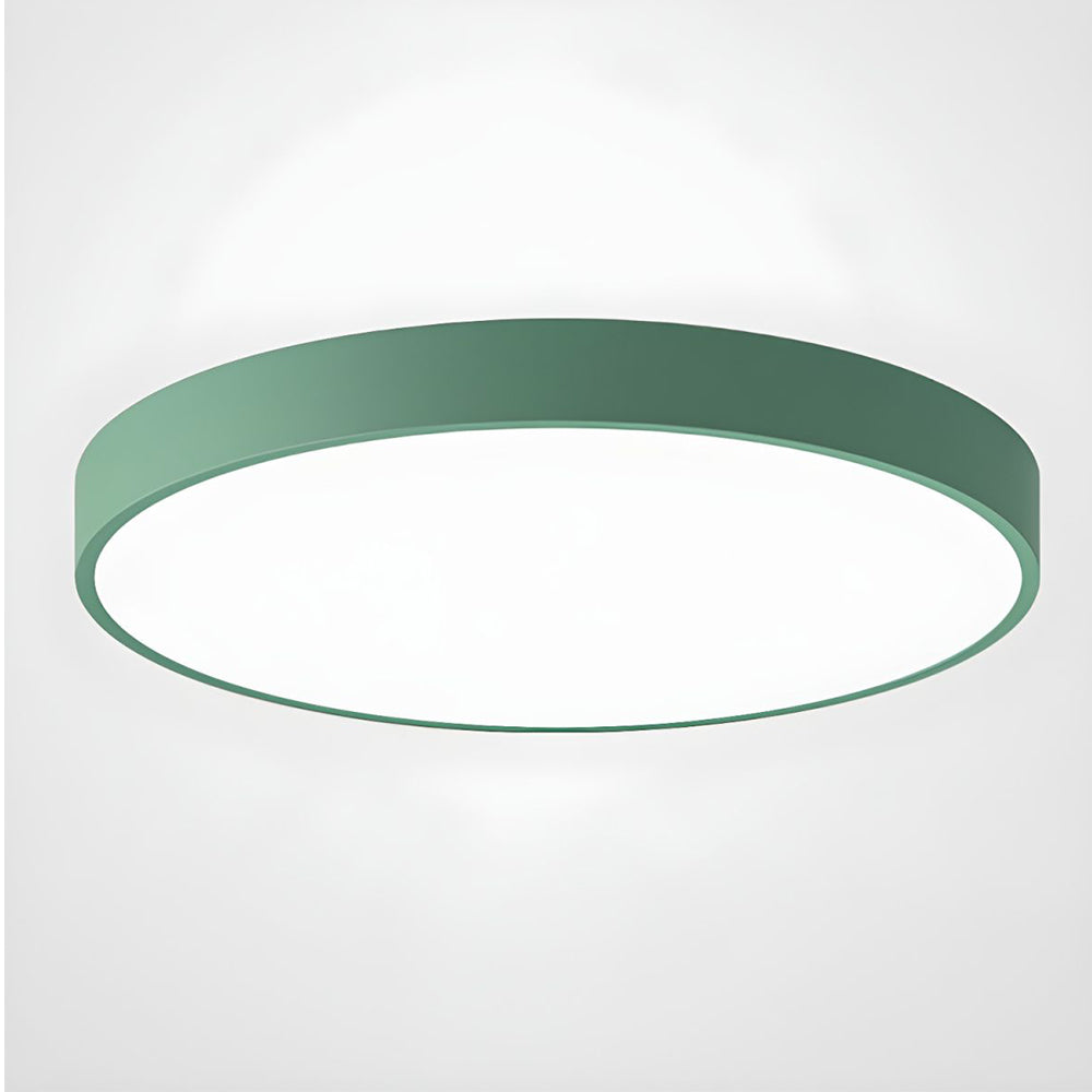 Sleek Circular LED Ceiling Light for Modern Living Spaces | Ridorn