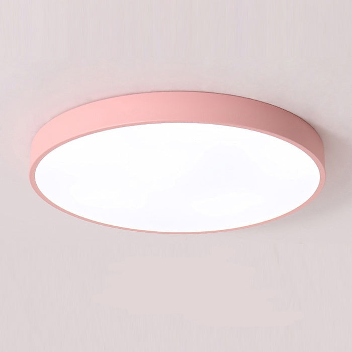 Sleek Circular LED Ceiling Light for Modern Living Spaces | Ridorn