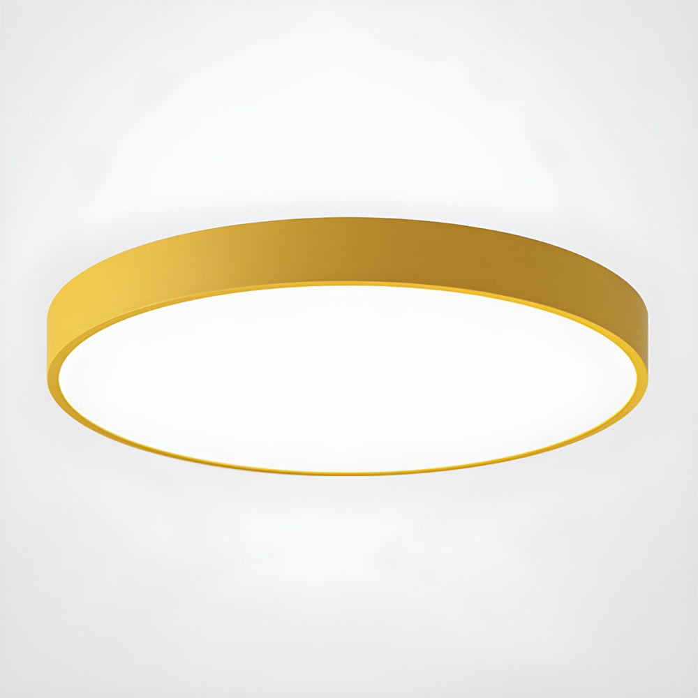 Sleek Circular LED Ceiling Light for Modern Living Spaces | Ridorn