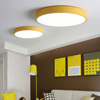 Sleek Circular LED Ceiling Light for Modern Living Spaces | Ridorn