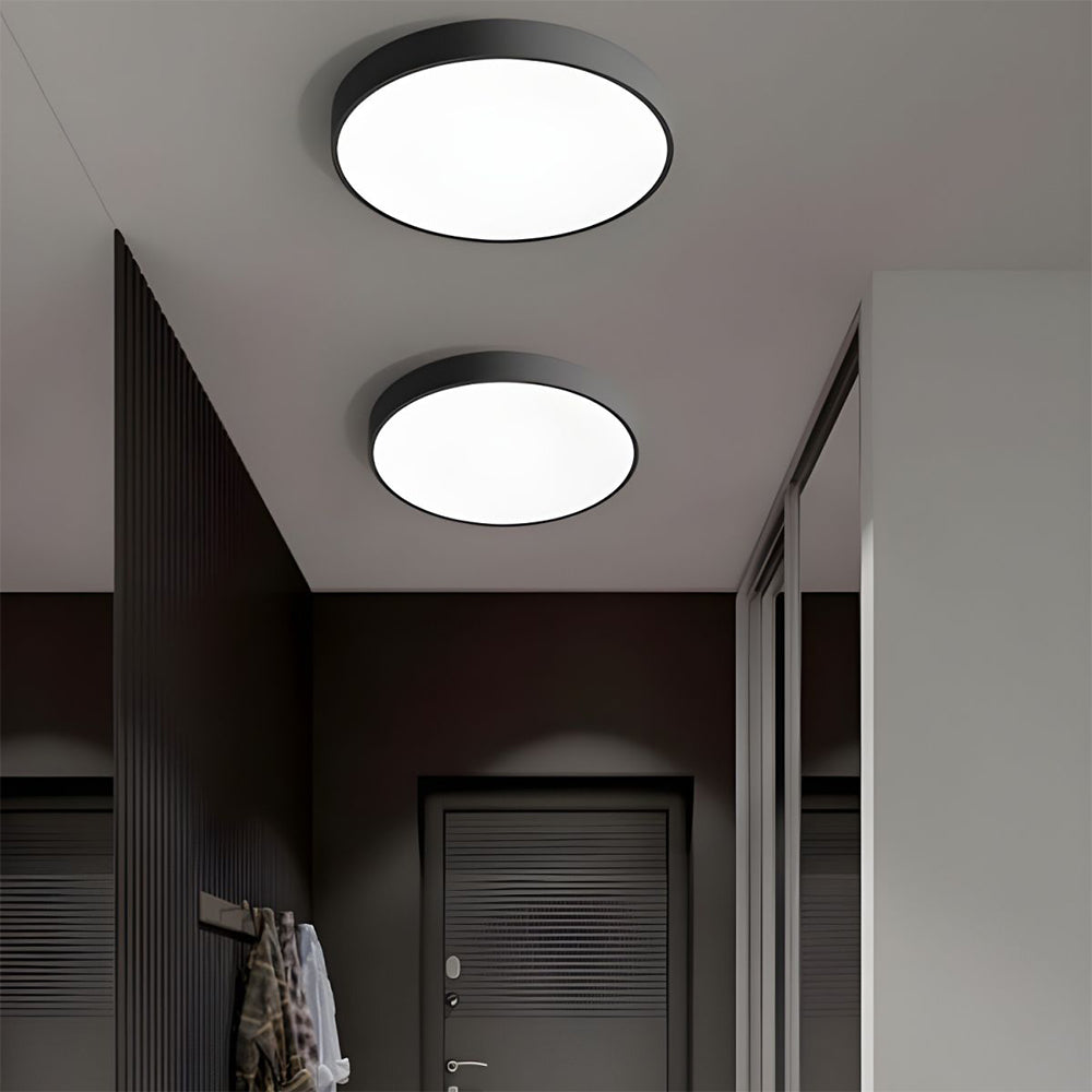 Sleek Circular LED Ceiling Light for Modern Living Spaces | Ridorn