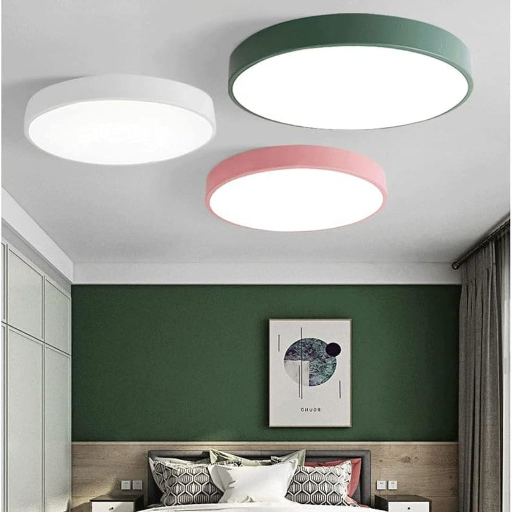 Sleek Circular LED Ceiling Light for Modern Living Spaces | Ridorn