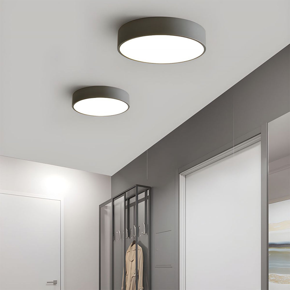 Sleek Circular LED Ceiling Light for Modern Living Spaces | Ridorn