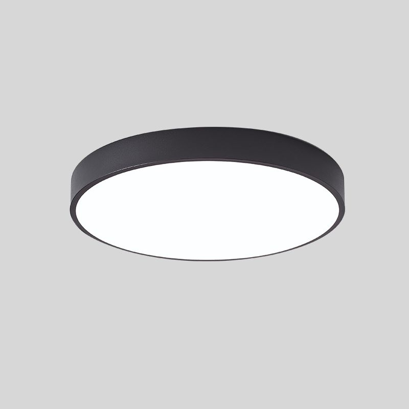 Sleek Circular LED Ceiling Light for Modern Living Spaces | Ridorn