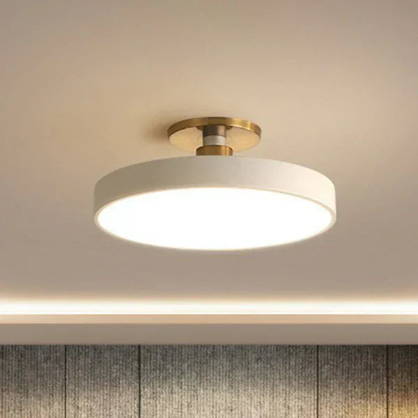 Nordic Round LED Ceiling Light for Modern Interiors | Ridorn