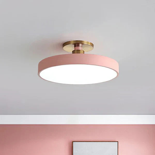 Nordic Round LED Ceiling Light for Modern Interiors | Ridorn
