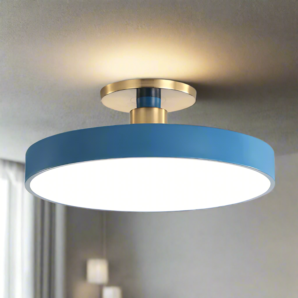 Nordic Round LED Deckenleuchte für moderne Innenräume