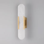 Living Room Wall Light | Elongated Alabaster Design | Ridorn