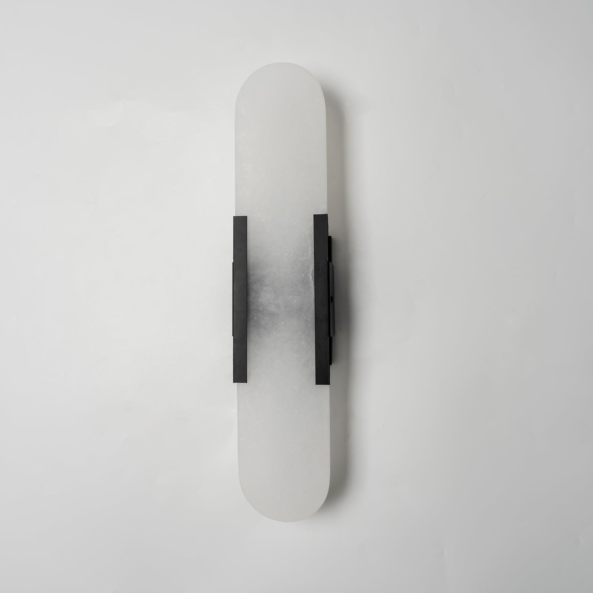 Living Room Wall Light | Elongated Alabaster Design | Ridorn