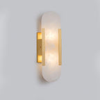 Living Room Wall Light | Elongated Alabaster Design | Ridorn